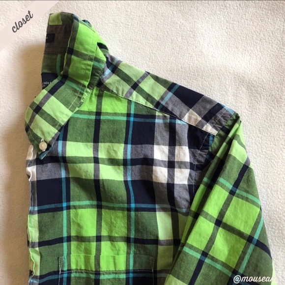 American Eagle Outfitters Other - [AEO] Men’s Plaid Prep Fit Button Down Shirt